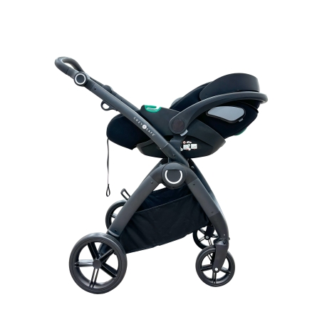 Cozy N Safe AVALON i-Size 360° autosedačka vr. ISOFIX bázy, Black/Grey 2025