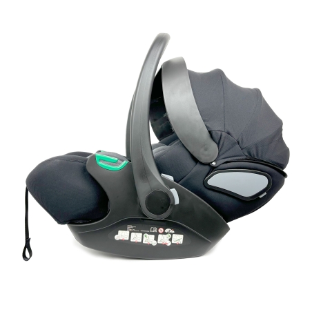Cozy N Safe AVALON i-Size 360° autosedačka vr. ISOFIX bázy, Black/Grey 2025