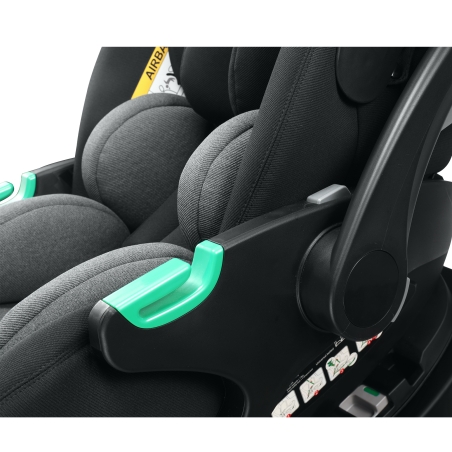 Cozy N Safe AVALON i-Size 360° autosedačka vr. ISOFIX bázy, Black/Grey 2025