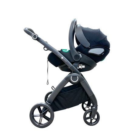 Cozy N Safe AVALON i-Size 360° autosedačka vr. ISOFIX bázy, Black/Grey 2025