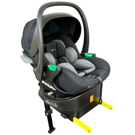 Cozy N Safe AVALON i-Size 360° autosedačka vr. ISOFIX bázy, Black/Grey 2025