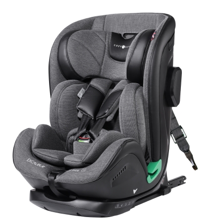 Cozy N Safe EXCALIBUR i-Size car seat 76-150, Black/Grey 2025