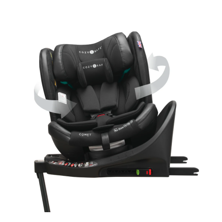 Cozy N Safe COMET i-Size 360° autosedačka 40-150, Onyx 2025