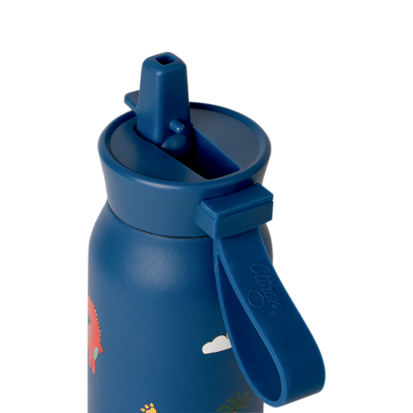 Citron Mini Water Bottle 250 ml - Blue Dino
