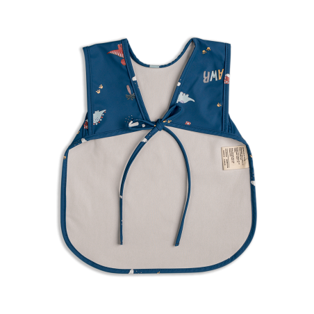 Citron Sleeveless Bib - Blue Dino