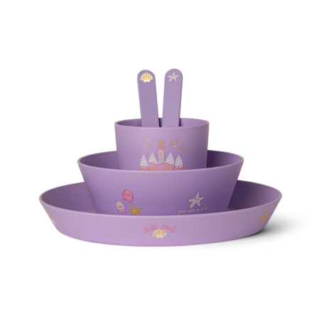 Citron Bio based tableware set - Mermaid