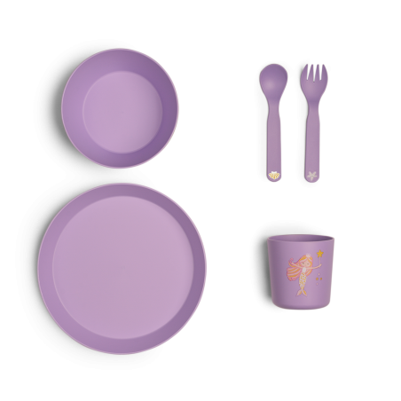 Citron Bio based tableware set - Mermaid