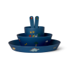 Citron Bio based tableware set - Blue Dino