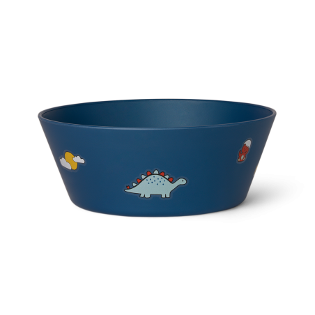 Citron Bio based tableware set - Blue Dino