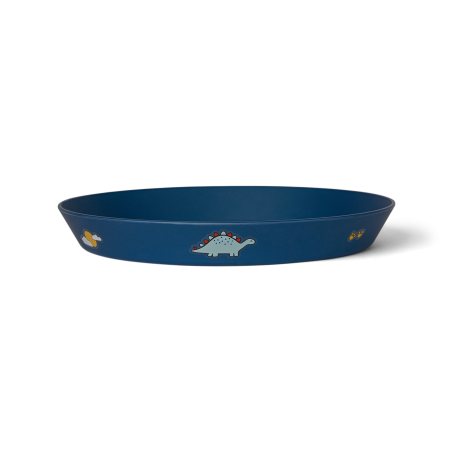 Citron Bio based tableware set - Blue Dino