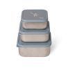 Citron Stackable stainless steel lunchbox - Spaceship