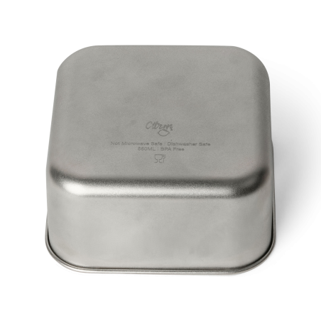 Citron Stackable stainless steel lunchbox - Spaceship