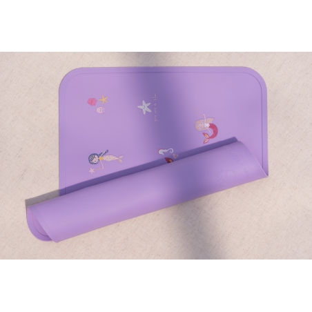 Citron Silicone Placemat Rectangle - Mermaid