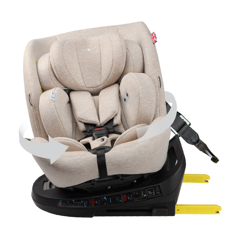 Cozy N Safe APOLLO i-Size 360° autosedačka 40-150, Ivory 2026