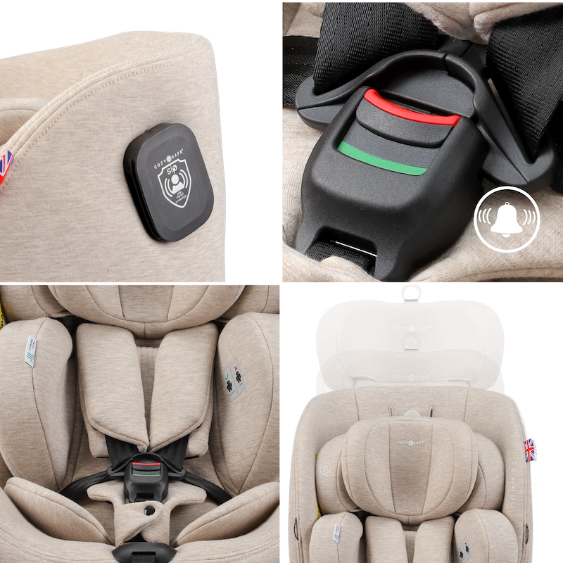 Cozy N Safe APOLLO i-Size 360° autosedačka 40-150, Ivory 2026