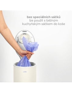Ubbi Koš na pleny, Matte Ivory - NEW 2