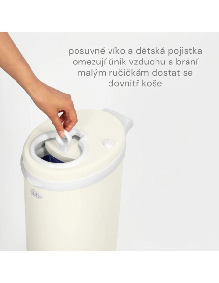 Ubbi Kôš na plienky, Matte Ivory - NEW