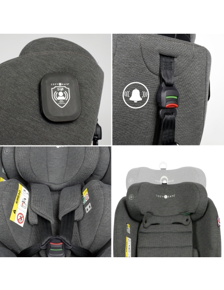 Cozy N Safe APOLLO i-Size 360° car seat 40-150, Moon 2026