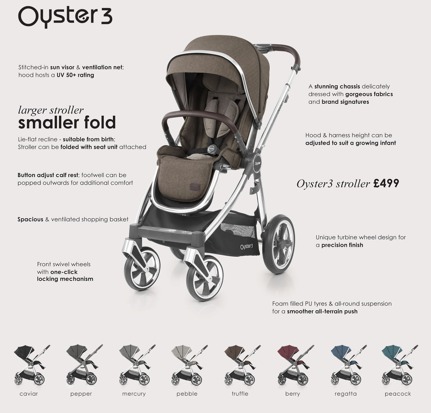 babystyle oyster stroller
